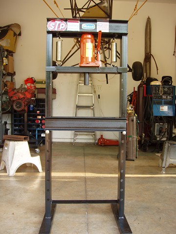 home made hydraulic press